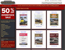 Tablet Screenshot of britishrailwaybooks.co.uk